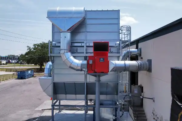 negative pressure dust collector