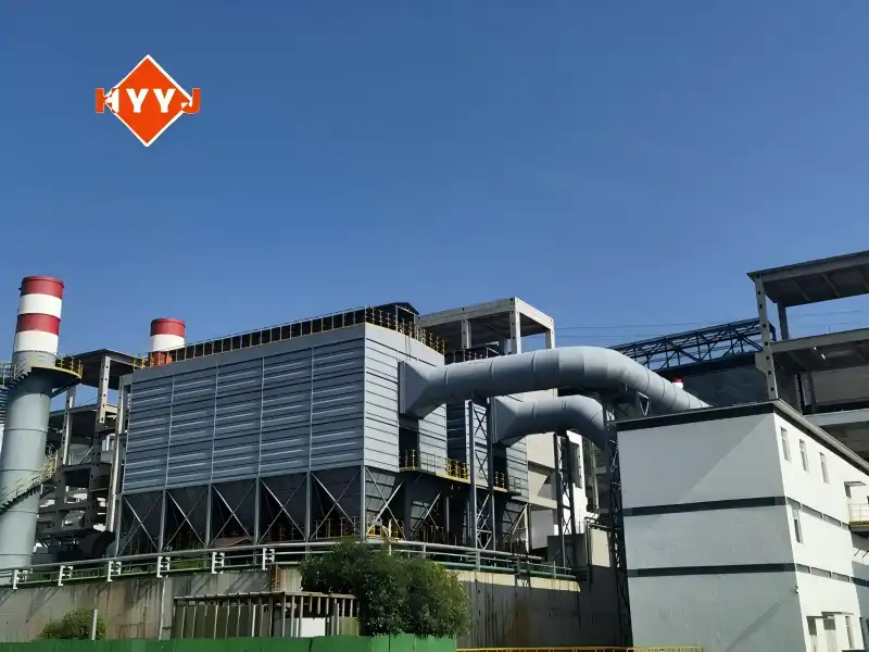 Furnace Dust removal chamber