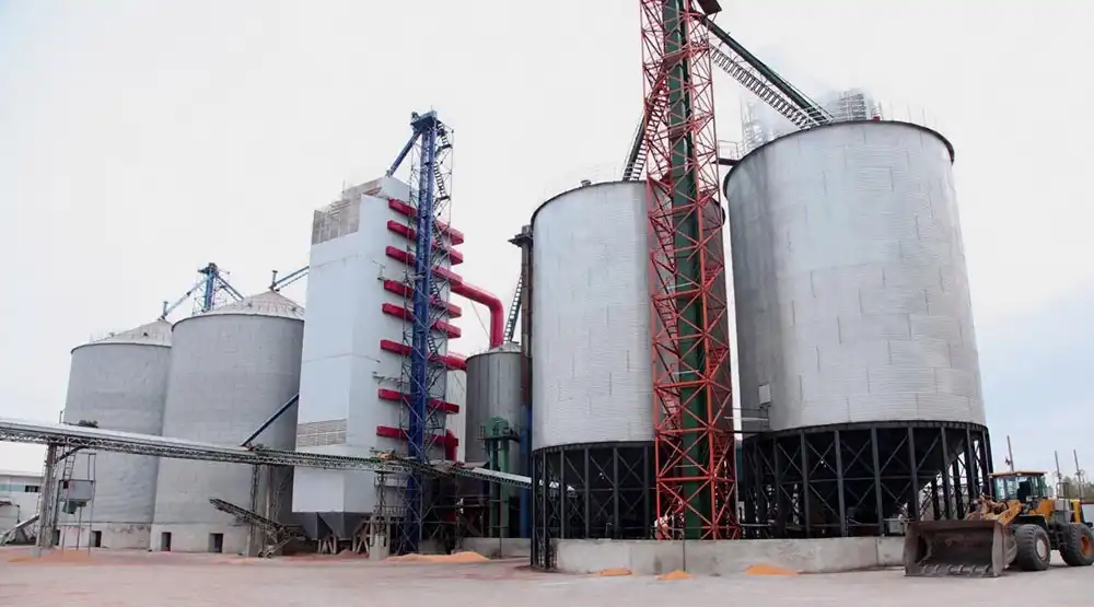 furnace storage silo