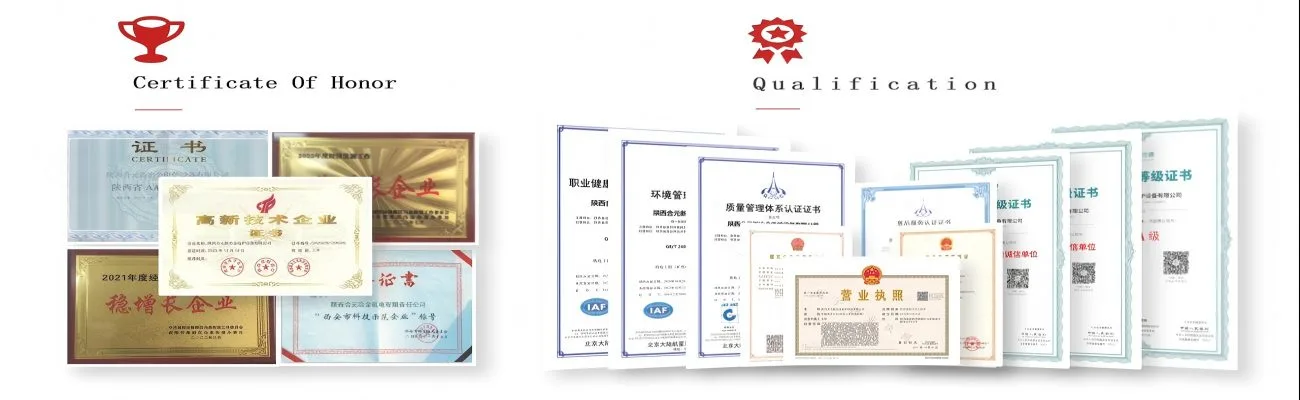 Qualification Certification Qualification Certification