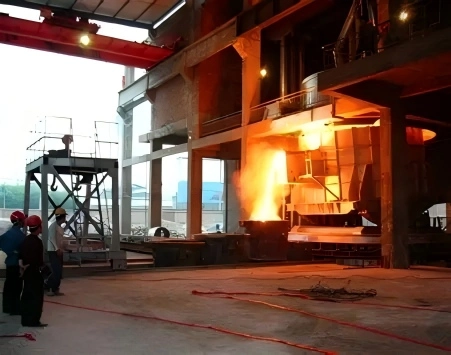 Ferrosilicon furnace