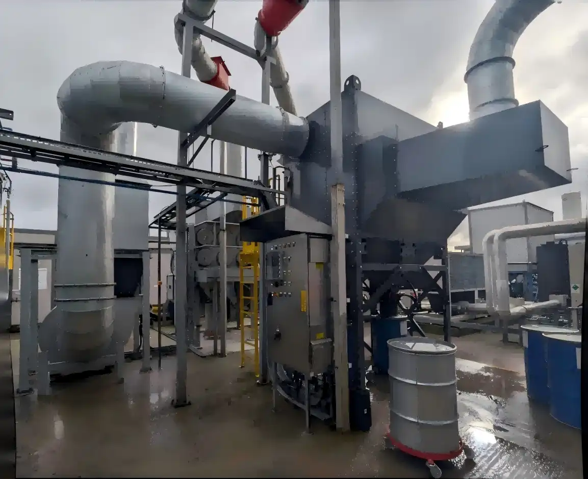 Positive Pressure Dust Collector Positive Pressure Dust Collector
