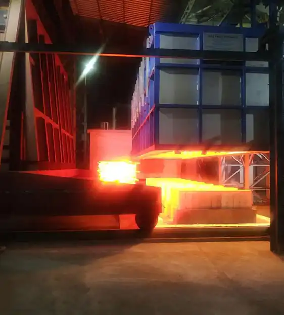 High temperature heat treatment furnace