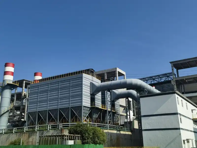 Furnace Dust removal chamber