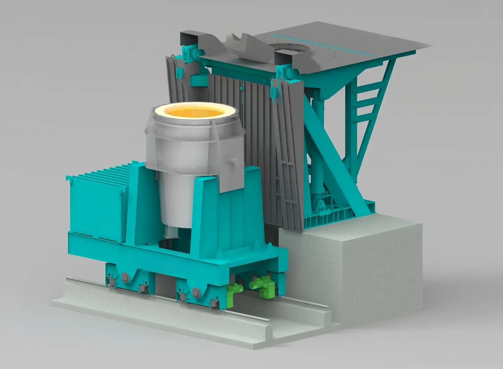 Movable Ladle Transfer Car