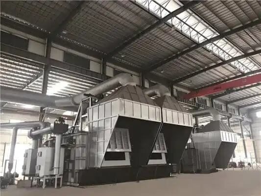 Furnace Dust removal chamber