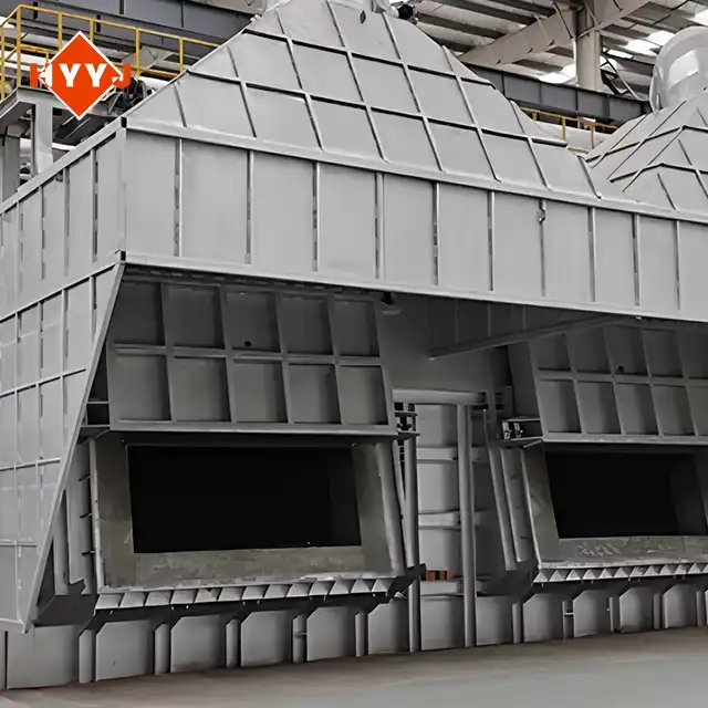 Furnace Dust removal chamber